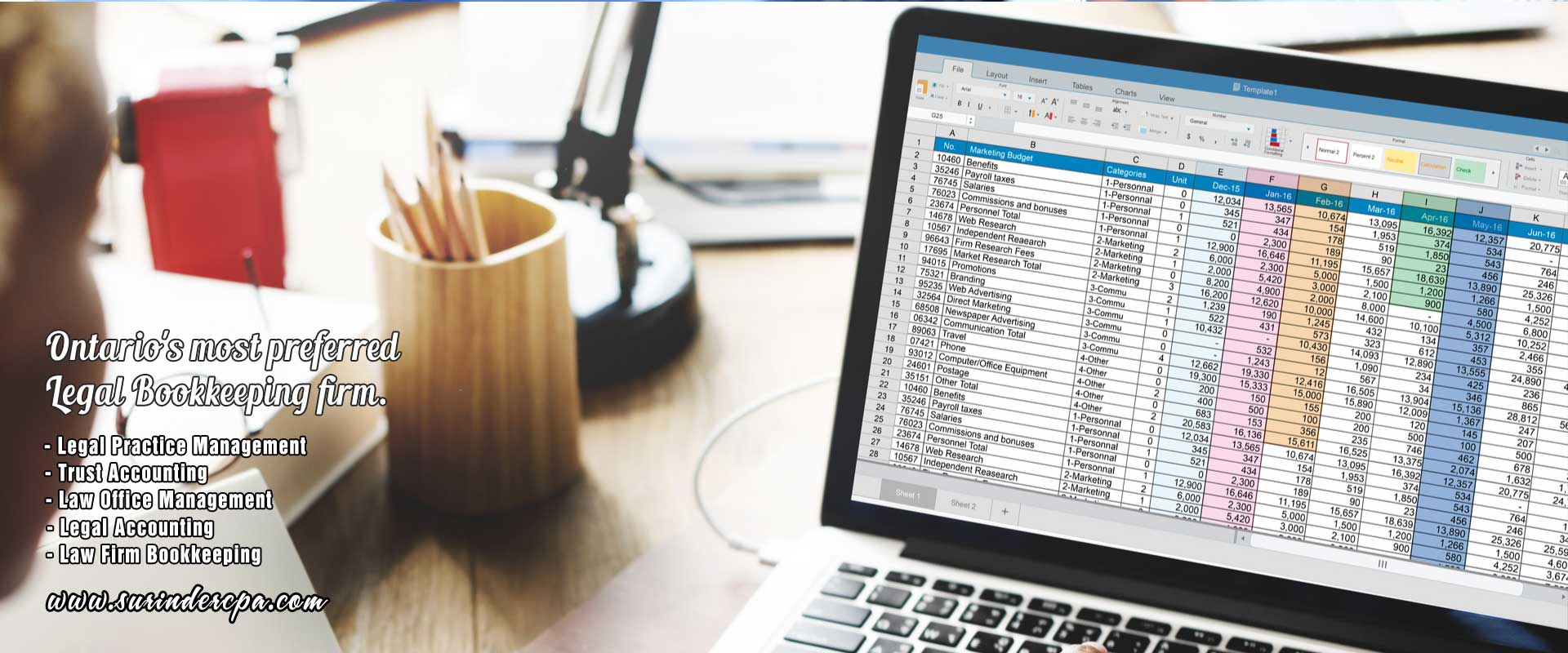 Accounting Services Legal Firms PCLaw Bookkeeper Audits Legal Book CPA Ontario